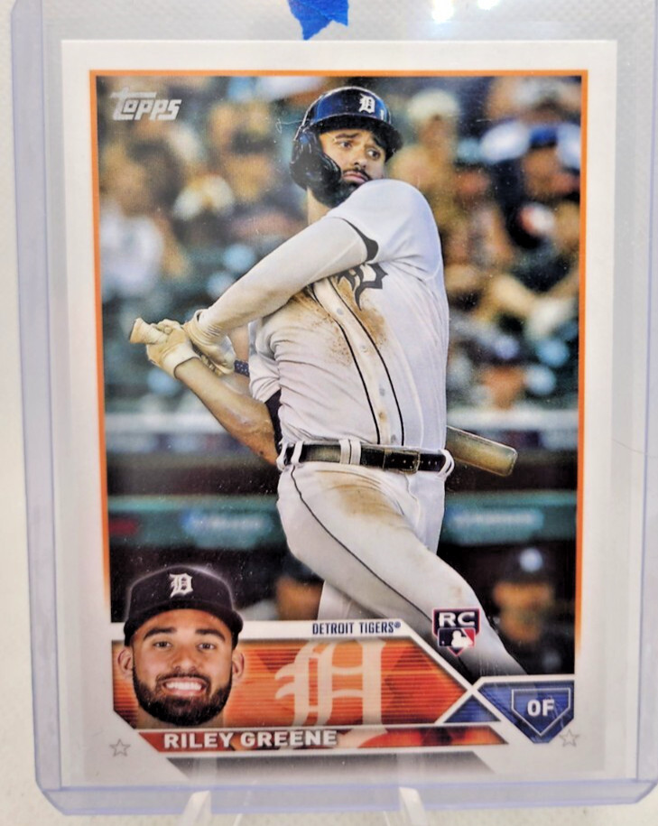2023 Topps Series One RILEY GREENE ROOKIE CARD #31 RC Tigers