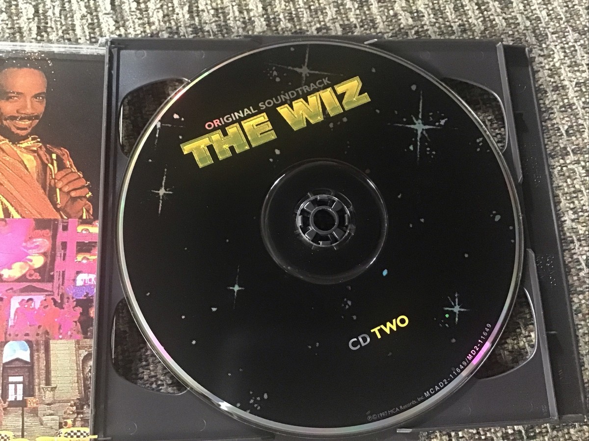 ミュージック LAREINE DVD CD THE WIZ 1978 ORIGINAL SOUNDTRACK 2-CD SET MCA/MOTOWN PRINT 26TRX