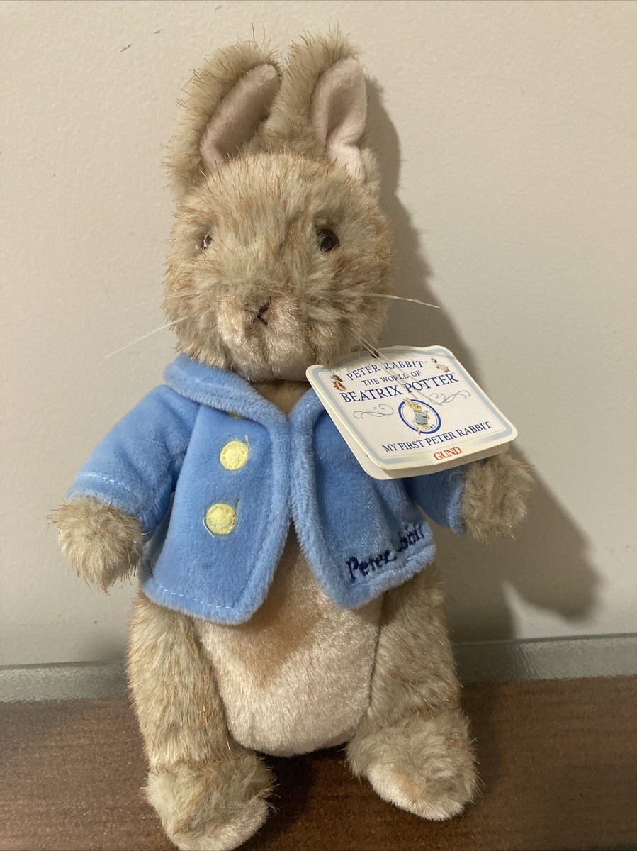 GUND Plush MY FIRST PETER RABBIT The World of Beatrix Potter 75900