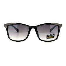 Designer Fashion Womens Sunglasses Rectangular Metal Top Frame UV 400