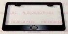 3D Range Rover Stainless Steel Metal Black License Plate Frame Holder