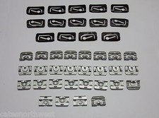 70-81 Camaro Trans Am Windshield Rear Glass Clips Kit Reveal Moulding 38 Pcs