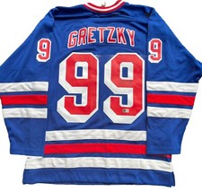 Wayne Gretzky Signed Autographed Mitchell & Ness NY Rangers Jersey - Beckett COA