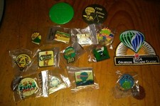 Lot of 15 Different Colorado Springs Balloon Classic Pins and Patch 