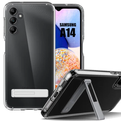 Coque Support pour Samsung Galaxy A15 A05s A14 A25 A54 A55 A13 Silicone Souple