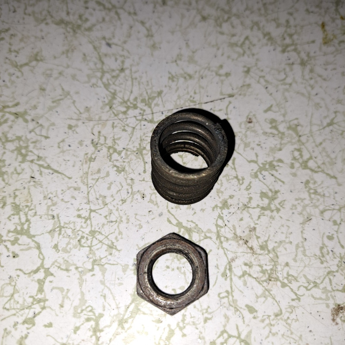 1966 FORD RANCHERO STEERING COLUMN WHEEL NUT SPRING | eBay