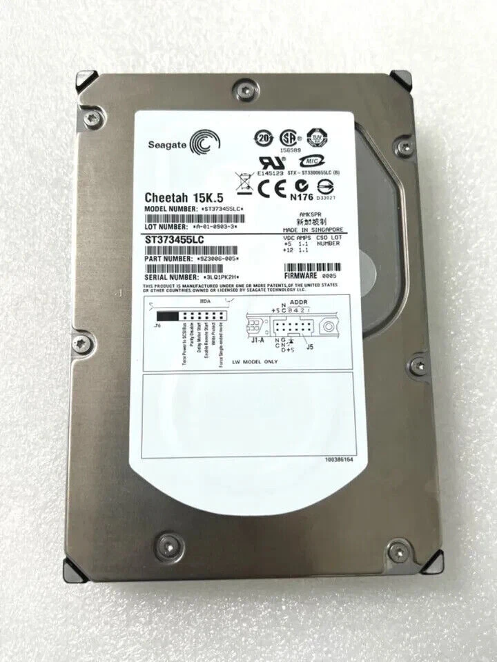 Seagate Cheetah ST373455LC 72.GB 15K Internal 15000RPM 3.5" HDD - Image 2 of 4