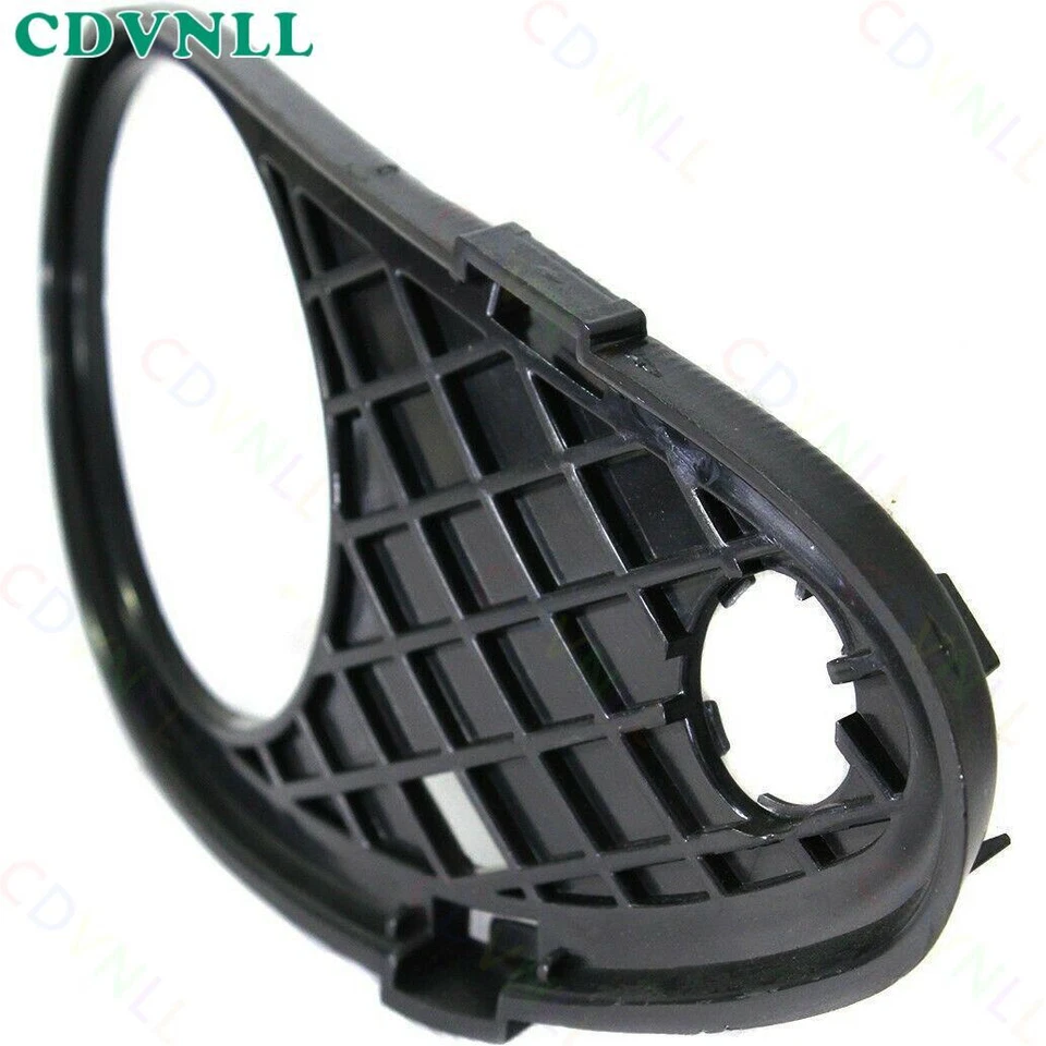 For Mercedes Benz C230 2003-2007 Front Bumper Fog Light Grille Cover Bezel Pair - Imagem 2 de 4