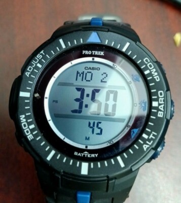 CASIO PRO TREK PRG300デジタル腕時計 Men's Wrist Watch PRG 300 CASIO PRG-300 PRO TREK | eBay