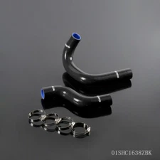 Fit For 1970-1973 Nissan Datsun 2.4L 240Z L24 Black Silicone Radiator Hose Kit