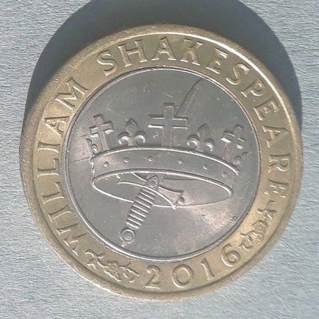 2016 William Shakespeare Histories 2 Pound Coin Almost Uncirculated 2016-william-shakespeare-histories-2-pound-coin-almost-uncirculated
