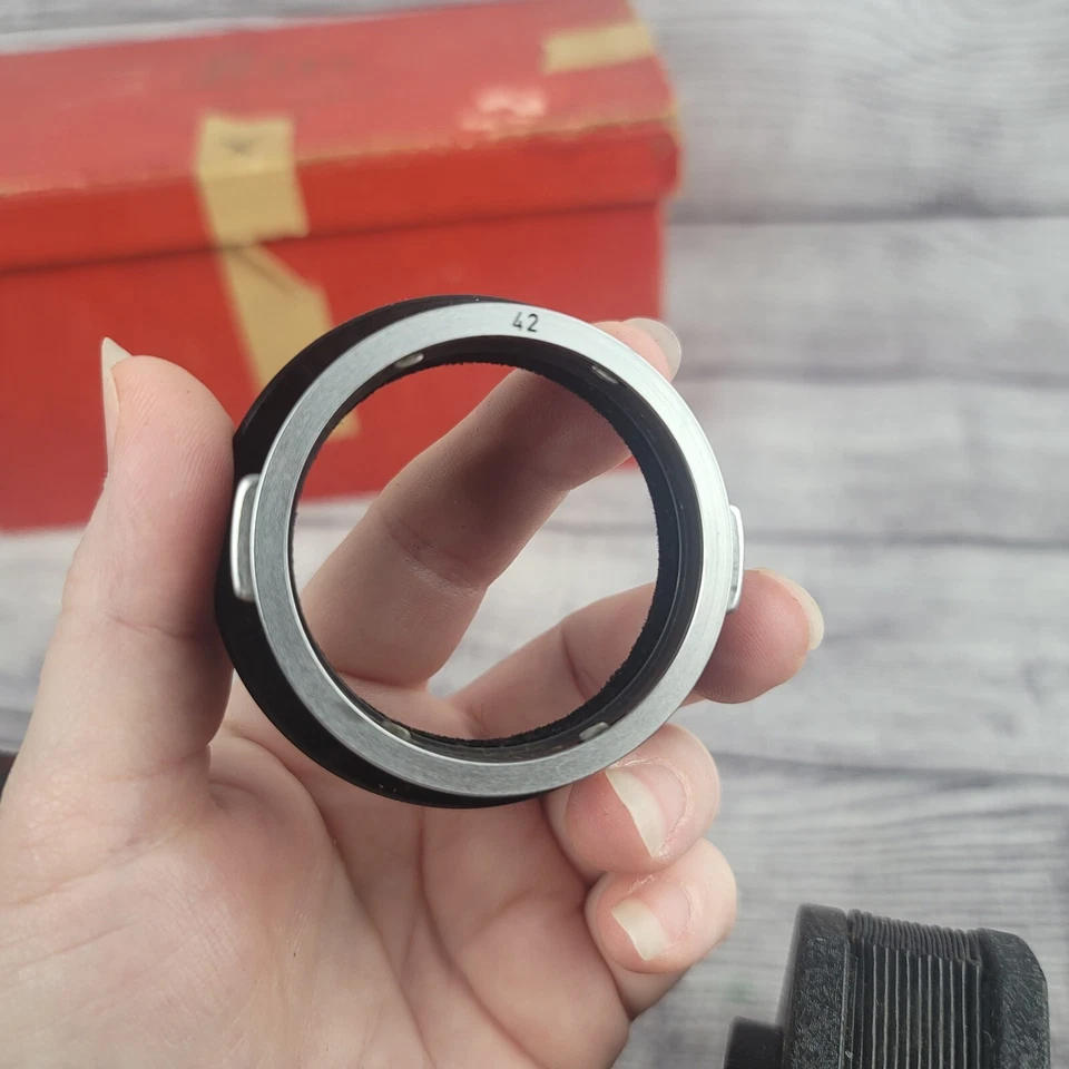 Leica Leitz Wetzlar Visoflex Macro Follows Unidade 13,5cm com Caixa 32mm Parafuso de Montagem - Imagem 3 de 4