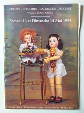 Catalogue Vente POUPEES, accessoires, AUTOMATES ANCIENS – 14 et 15 mai 1994