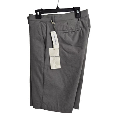 Tommy Bahama Men's Size 30 Fog Grey Chip Shot 10'' Performance Golf Shorts