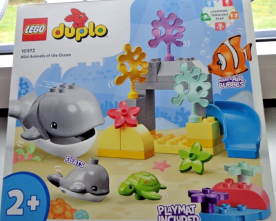 LEGO Duplo Wild Animals of the Ocean 10972 Toy Building Kit 32 pcs