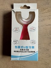 Kids Toddlers Toothbrush U-Shaped 360 Degree Oral Teeth Cleaner 2-12 Yrs Pink