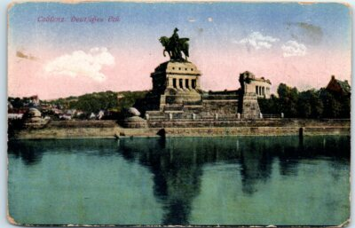 #ad Postcard Detches Eck Koblenz Germany $3.46