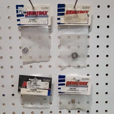 Duratrax Torq .21 Nitro Engine ~ 4 Item Parts Lot ~ Collet, Bearing, O-Ring NOS