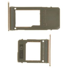 SIM Micro SD Card Tray Set Set of 2 for Samsung Galaxy A5 A520/2017 A7 720 Pink
