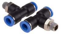 Adapter Gwintowany Teowy Typu Gwint – Rura, 10 BaróW RS Components