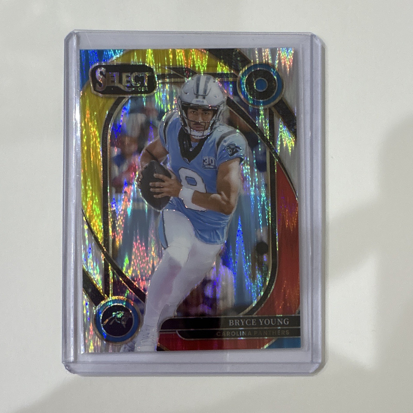 Panini 2024 Select Bryce Young Club Level Prizm #213 Carolina Panthers