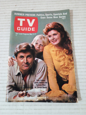 TV Guide UT ID May 11 1968 Fess Parker Darby Hinton Patricia Blair Linda Cristal