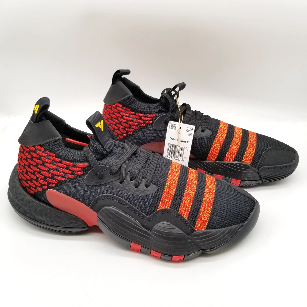 Adidas Trae Young   Orange Basketball Shoes Size 16 Low‎ Top Athletic Sneakers adidas Trae Young 1 - Citrus Fade - Men main image 4