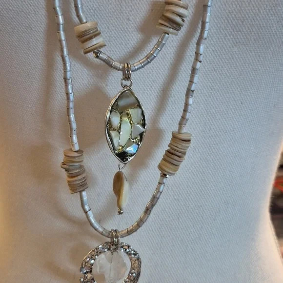 Sylca Designs Multi‑Strand Statement Necklace – M… - image 3