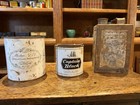 Tin Lot, H. Sutliff & Captain Black Tobacco, And Standard Varnish Works — photo 1