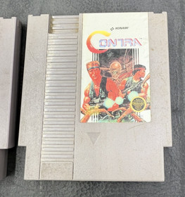 Batman: Return of the Joker, Shadow of the Ninja & Contra NES Games (Lot of 3)