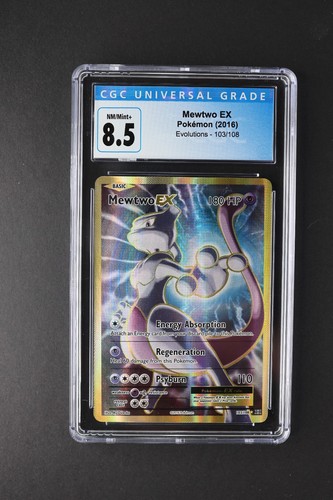 Mewtwo-EX graded CGC 8.5 for sale on eBay