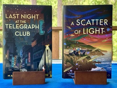 Malinda Lo Signed Illumicrate Set Telegraph Club + Scatter of Light HC New