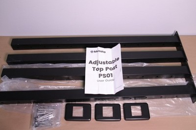 4x Muzata Level Drilled Cable Railing Post 42''X2''X2''(Post Body 39'') -MISSING TOP