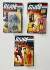 GI Joe Fatal Fluffy, Zartan, Jinx O-Ring Figure Lot NEW