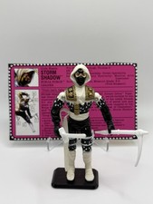 Product Image: Vintage GI Joe 1992 Storm Shadow V3 Ninja Force Leader *Complete w/ File Card