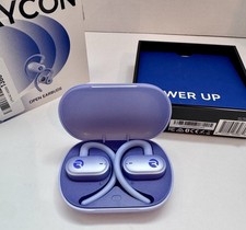 Raycon Open Earbuds   True Wireless Open Ear Hook Purple OPEN BOX