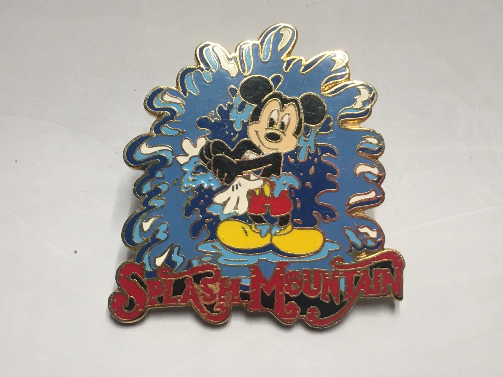 Splash Mountain Disney World Official Trading Pin 2001 - Wet Mickey Mouse