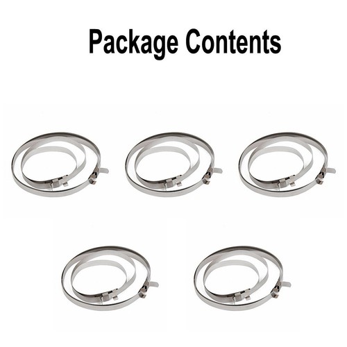 10*CV Boot Clips Kit Stainless Steel Axle *CV Joint Crimp Clamp Universal-Set UK - Picture 6 of 17