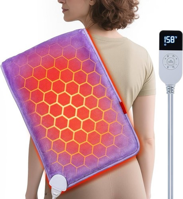 #ad Hot Heating Pad for Back: Gentle Deep Relief Max 158℉ 2H Auto Off $35.00