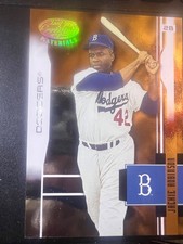 Jackie Robinson 2003 Leaf Certified Materials #203 Dodgers/400 HOF 🔥