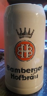 Alter XL Brauerei Bierkrug 3L Hofbräu Bamberg