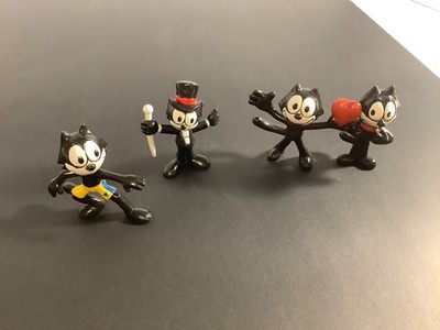 4 VINTAGE  1989 FELIX THE CAT APPLAUSE