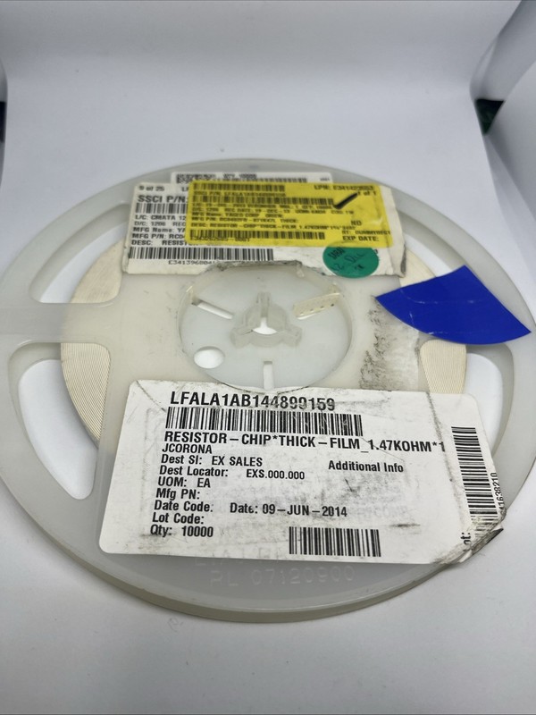 10000 PCS YAGEO RC0402FR-071K47L RES 1.47 kOHM 1% 1/16W 0402