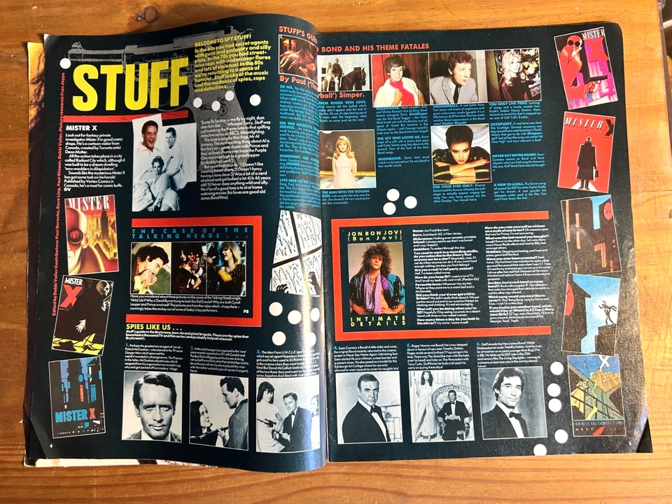 No.1 NUMBER ONE Magazine 20/9/1986 HOLLYWOOD BEYOND Janet Jackson PETE BURNS (G) - Image 3 of 4