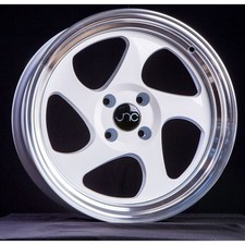 Jnc Wheels Rim Jnc034 White Machined Lip 17x9 5x114.3 Et25