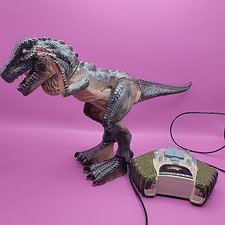Control remoto Godzilla Toy Biz RC camina hacia adelante 1998 de colección funciona