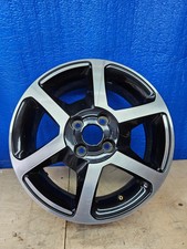 1x Alufelge 15 Zoll 5.5" 4x100 36ET Glanz Schwarz 403000684R Renault Twingo Iii
