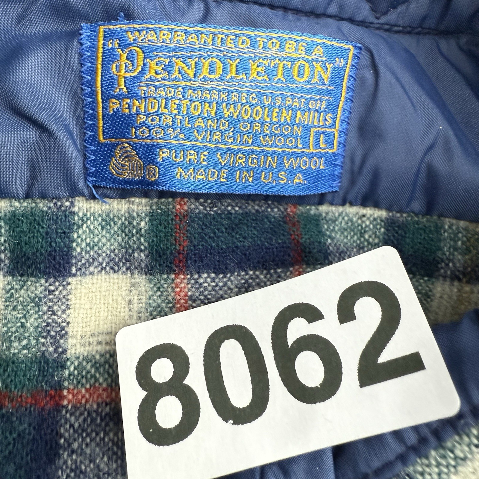 Vintage Pendleton Woolen Mills Virgin Wool Shirt … - image 10