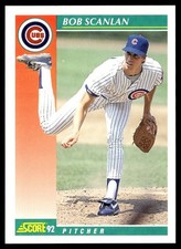 1992 Score Bob Scanlan Chicago Cubs #285