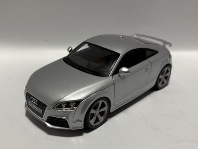 Audi Tt Rs 2009 1/18 Silver Bburago Burago